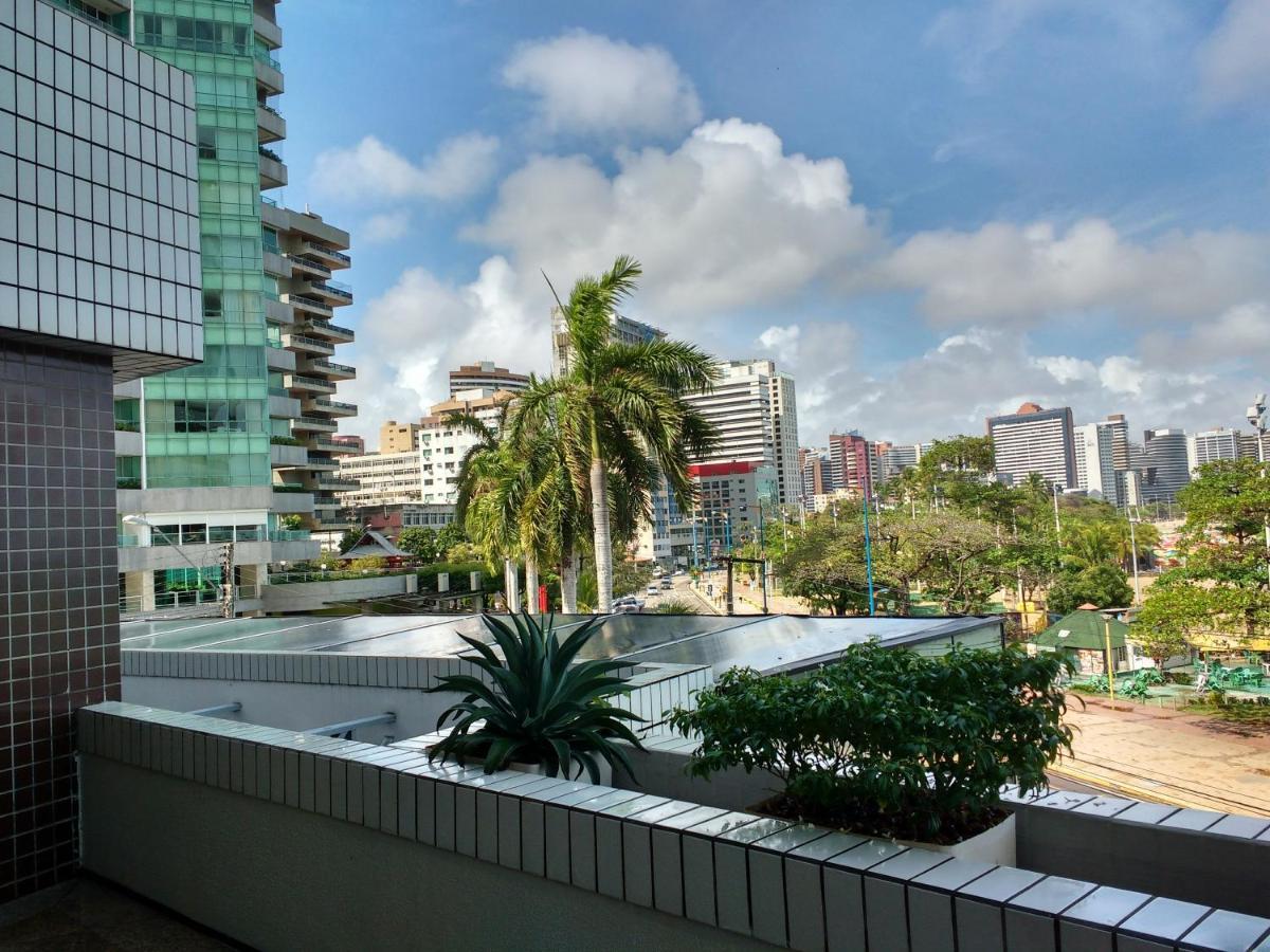 Apt. Em Hotel Na Av. Beira Mar Em Fortaleza Bagian luar foto